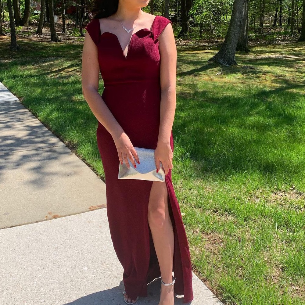 Maroon Prom/Formal Dress